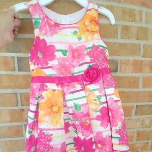 Jessica Ann Little Girls Flower Dress